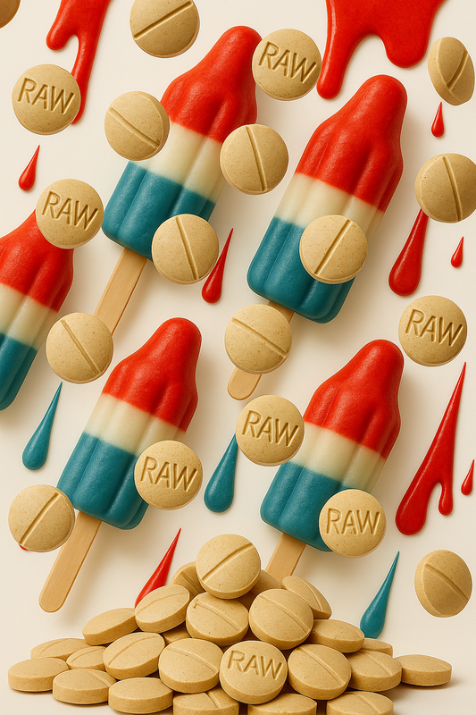 ROCKET POP 🚀  (DYE-FREE) - TOTAL ALKS 14.5MG (13.6MG 7-OH)