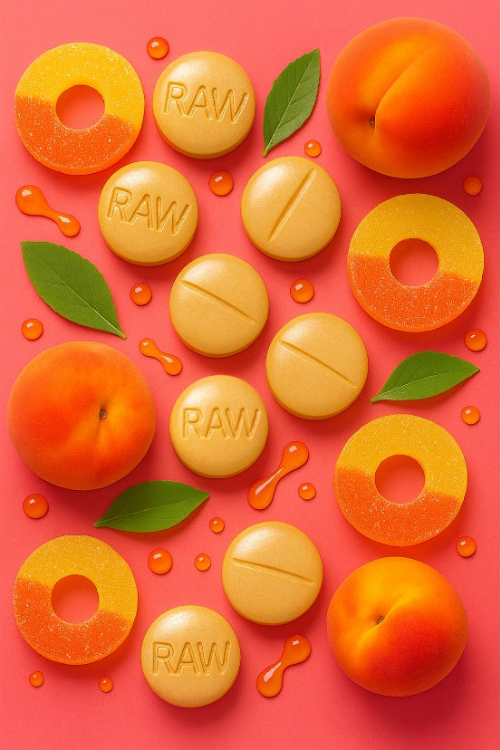 JUST PEACHY (DYE-FREE) - TOTAL ALKS 17.7MG (16.9MG 7-OH)
