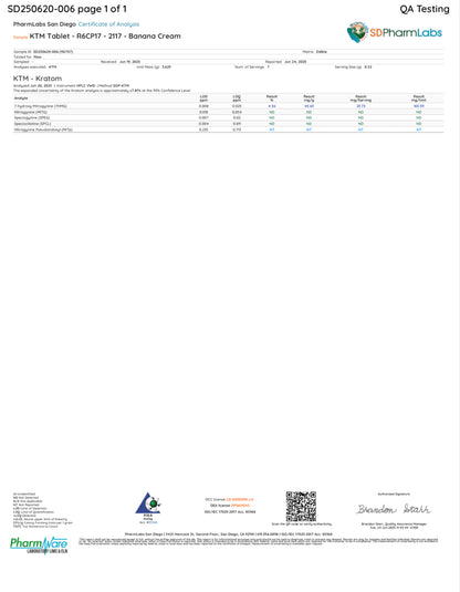 LIL' NANS' BANANA CREAM PIE 🍌🥧 (DYE-FREE) - TOTAL ALKS 18.9MG (18.5MG 7-OH)