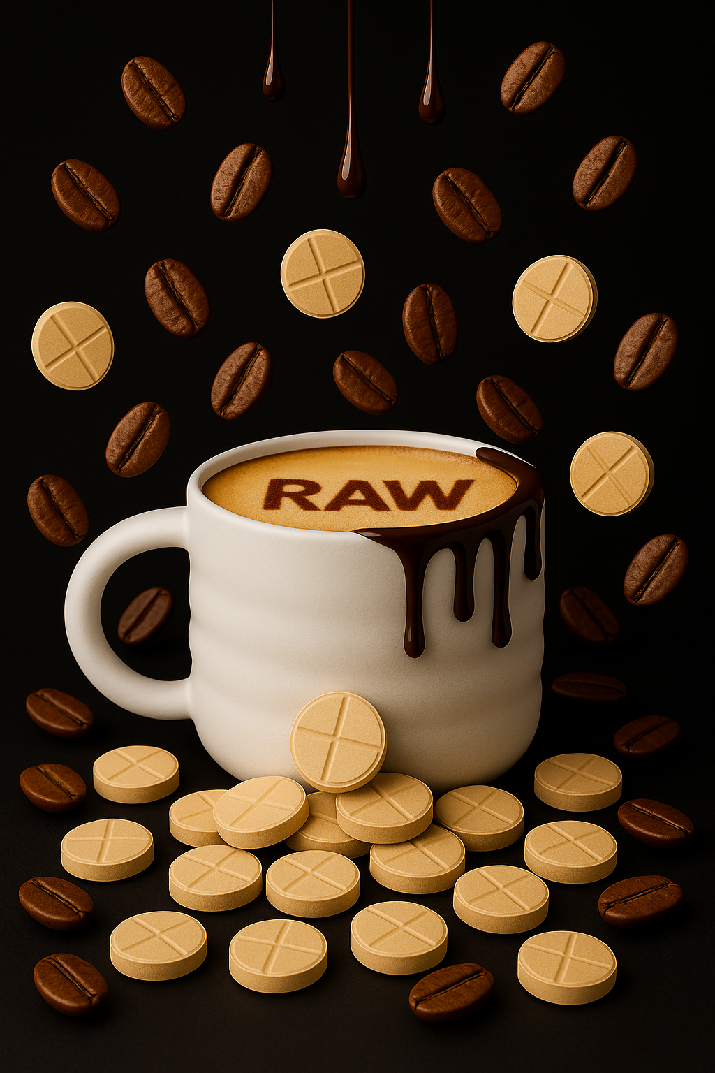 MOCHA RUSH ☕️  MIT TABS - TOTAL ALKS 195MG (159MG MIT) - NO 7-OH